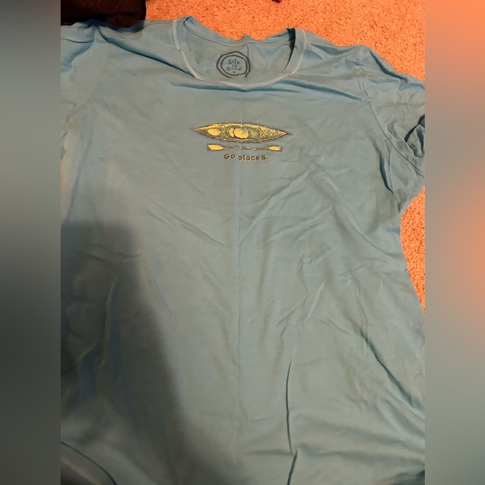 Life is good large t shirt